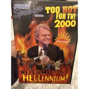 Jerry Springer: Too Hot for TV! 2000 - Welcome to the Hellennium - DVD Rare